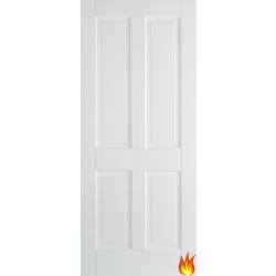 LPD Canterbury 4 Panel White (primed) Internal Fire Door